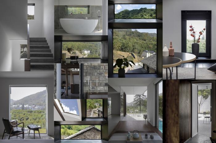 BIM建筑|远眺山麓炊烟人家——杭州偶寄精品民宿酒店 / 是合设计工作室 BIM建筑|远眺山麓炊烟人家——杭州偶寄精品民宿酒店 / 是合设计工作室