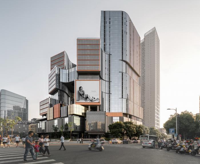 BIM建筑|长沙坡子街上的一座微城市:华远·云玺 / Aedas BIM建筑|长沙坡子街上的一座微城市:华远·云玺 / Aedas