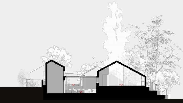 BIM建筑|树下院,北京张家庄村 / 空间进化 BIM建筑|树下院,北京张家庄村 / 空间进化