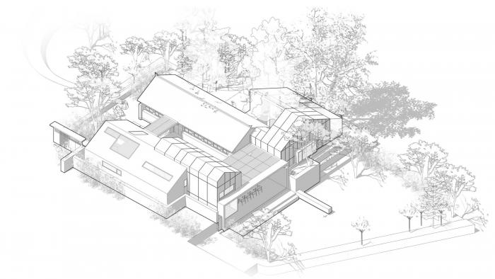 BIM建筑|树下院,北京张家庄村 / 空间进化 BIM建筑|树下院,北京张家庄村 / 空间进化