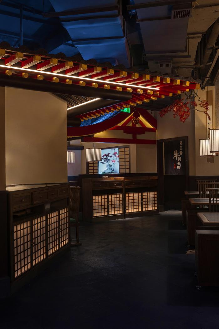 BIM建筑|红叶飘落竹廊外:牛NEW寿喜烧,上海/卧野空间设计事务所 BIM建筑|红叶飘落竹廊外:牛NEW寿喜烧,上海/卧野空间设计事务所
