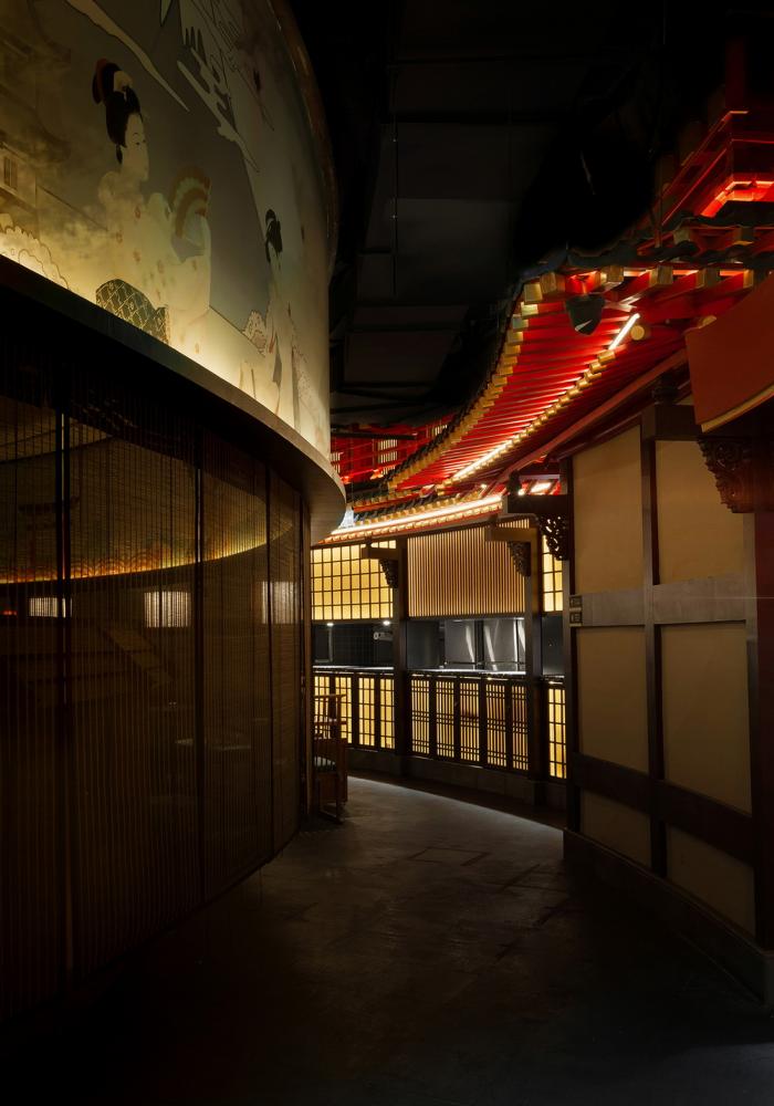 BIM建筑|红叶飘落竹廊外:牛NEW寿喜烧,上海/卧野空间设计事务所 BIM建筑|红叶飘落竹廊外:牛NEW寿喜烧,上海/卧野空间设计事务所