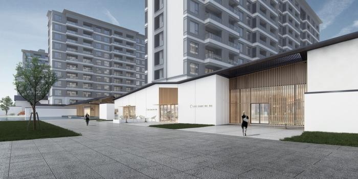 BIM建筑|乌镇大发德商 · 熙悦花苑——千年水乡里的烟雨江南 / 上海天华建筑设计 BIM建筑|乌镇大发德商 · 熙悦花苑——千年水乡里的烟雨江南 / 上海天华建筑设计