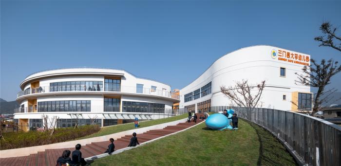 BIM建筑|一只静躺于海边的“海螺城堡”:大孚双语幼儿园 / 上海思序建筑规划设计 BIM建筑|一只静躺于海边的“海螺城堡”:大孚双语幼儿园 / 上海思序建筑规划设计