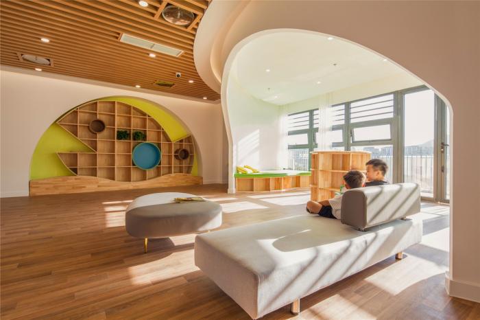 BIM建筑|一只静躺于海边的“海螺城堡”:大孚双语幼儿园 / 上海思序建筑规划设计 BIM建筑|一只静躺于海边的“海螺城堡”:大孚双语幼儿园 / 上海思序建筑规划设计
