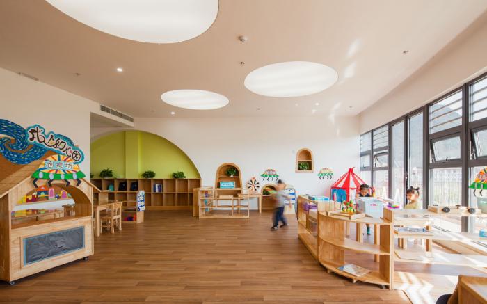 BIM建筑|一只静躺于海边的“海螺城堡”:大孚双语幼儿园 / 上海思序建筑规划设计 BIM建筑|一只静躺于海边的“海螺城堡”:大孚双语幼儿园 / 上海思序建筑规划设计