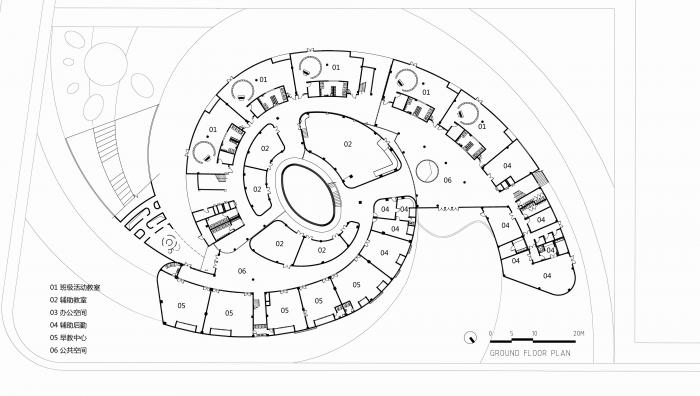BIM建筑|一只静躺于海边的“海螺城堡”:大孚双语幼儿园 / 上海思序建筑规划设计 BIM建筑|一只静躺于海边的“海螺城堡”:大孚双语幼儿园 / 上海思序建筑规划设计
