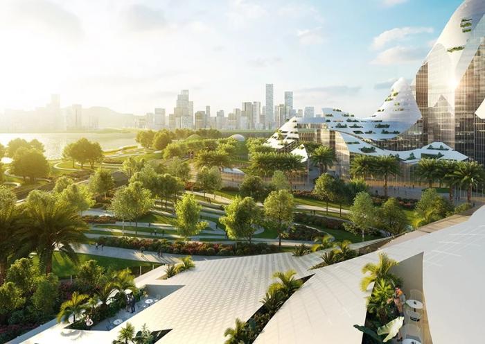 BIM建筑|MVRDV深圳腾讯园区竞标方案——一座连绵起伏的“山脉” BIM建筑|MVRDV深圳腾讯园区竞标方案——一座连绵起伏的“山脉”