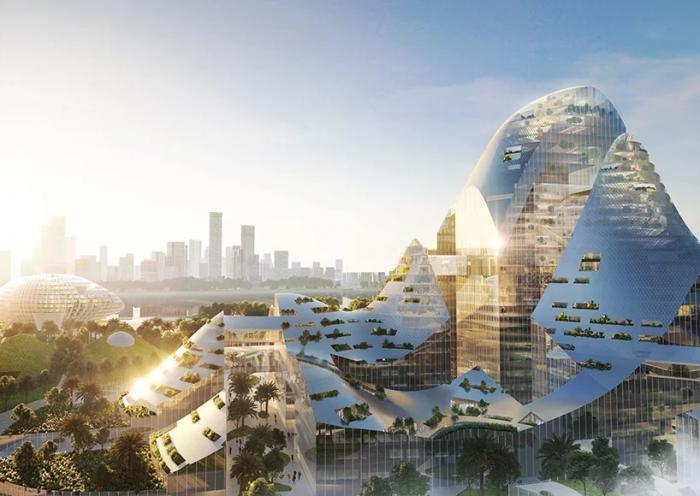 BIM建筑|MVRDV深圳腾讯园区竞标方案——一座连绵起伏的“山脉” BIM建筑|MVRDV深圳腾讯园区竞标方案——一座连绵起伏的“山脉”