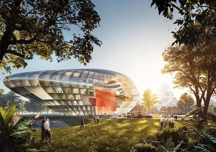 BIM建筑|MVRDV深圳腾讯园区竞标方案——一座连绵起伏的“山脉” BIM建筑|MVRDV深圳腾讯园区竞标方案——一座连绵起伏的“山脉”