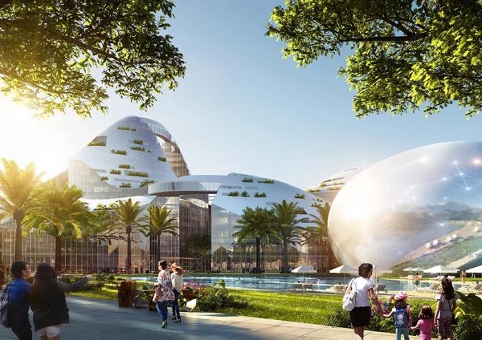 BIM建筑|MVRDV深圳腾讯园区竞标方案——一座连绵起伏的“山脉” BIM建筑|MVRDV深圳腾讯园区竞标方案——一座连绵起伏的“山脉”