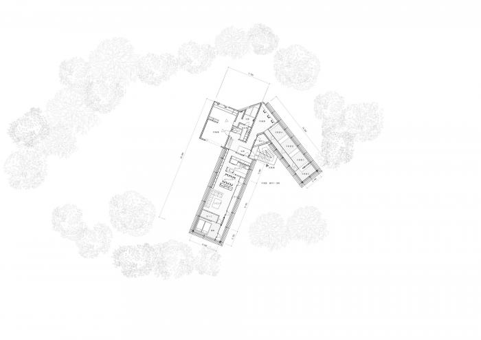 BIM建筑|嵌入地形的“V”形木屋 / ADX BIM建筑|嵌入地形的“V”形木屋 / ADX