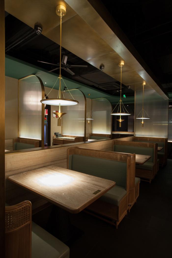 BIM建筑|“田野山河”:肥猫中餐厅,上海菊园店/卧野空间设计事务所 BIM建筑|“田野山河”:肥猫中餐厅,上海菊园店/卧野空间设计事务所