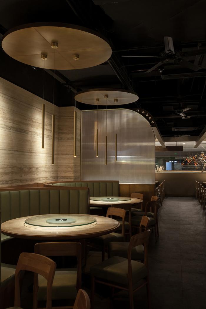 BIM建筑|“田野山河”:肥猫中餐厅,上海菊园店/卧野空间设计事务所 BIM建筑|“田野山河”:肥猫中餐厅,上海菊园店/卧野空间设计事务所