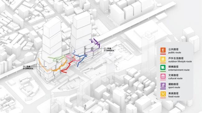 BIM建筑|全身高低都是屏幕的台北双子塔 / MVRDV BIM建筑|全身高低都是屏幕的台北双子塔 / MVRDV