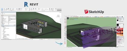 BIM插件|Revit转SU/SketchUp插件 免费版 BIM插件|Revit转SU/SketchUp插件 免费版