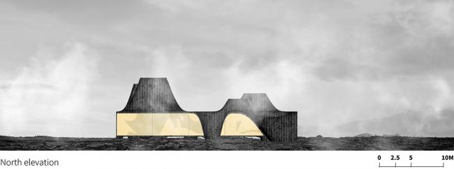 BIM建筑|冰岛黑熔岩游客中心方案设计 BIM建筑|冰岛黑熔岩游客中心方案设计