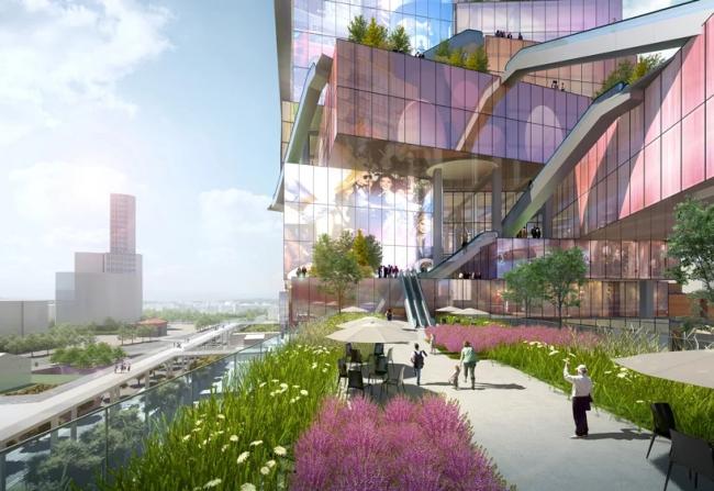 BIM建筑|全身高低都是屏幕的台北双子塔 / MVRDV BIM建筑|全身高低都是屏幕的台北双子塔 / MVRDV