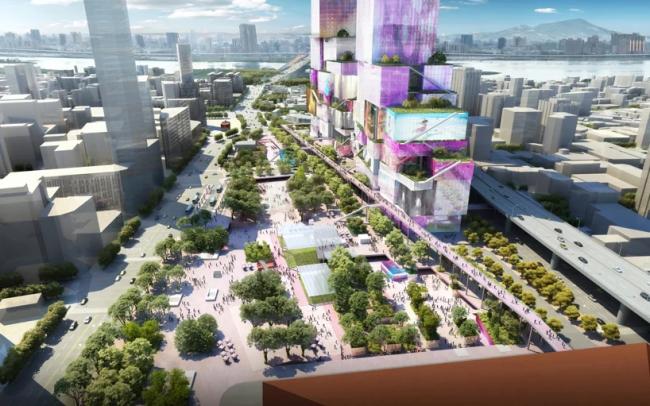 BIM建筑|全身高低都是屏幕的台北双子塔 / MVRDV BIM建筑|全身高低都是屏幕的台北双子塔 / MVRDV