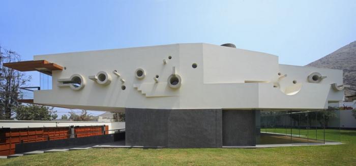 BIM建筑|宛如一只岩石雕刻而成的“生活容器”——秘鲁永久住宅 / Longhi Architects BIM建筑|宛如一只岩石雕刻而成的“生活容器”——秘鲁永久住宅 / Longhi Architects