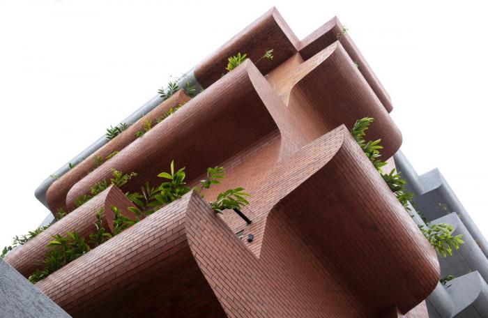 BIM建筑|富有动感的雕塑:印度“森林”公寓 / The Purple Ink Studio BIM建筑|富有动感的雕塑:印度“森林”公寓 / The Purple Ink Studio
