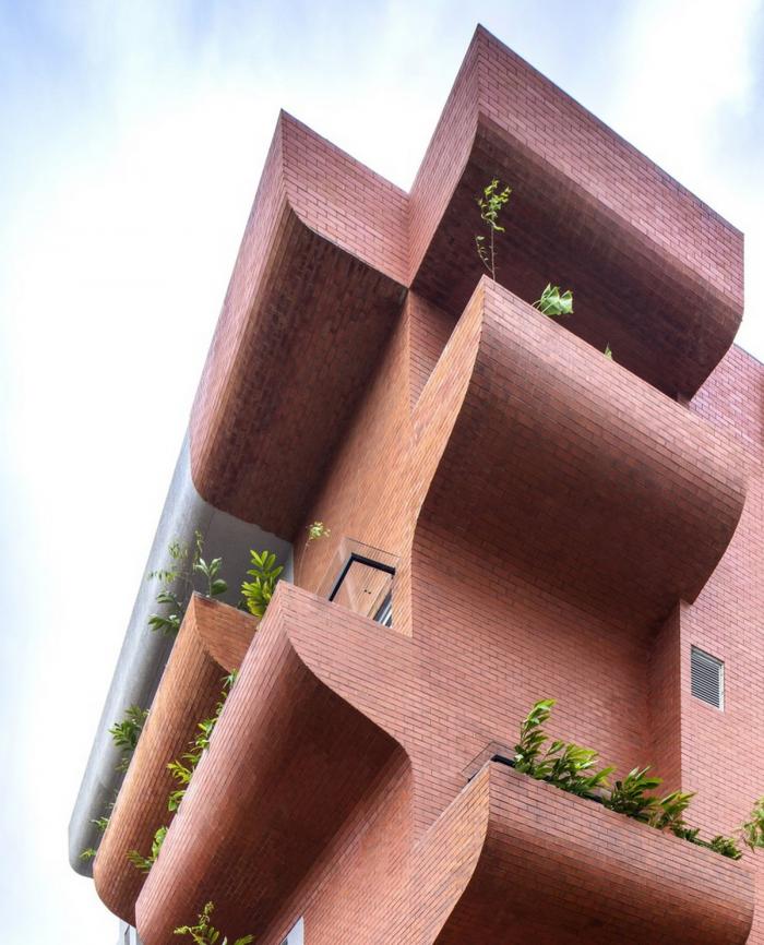 BIM建筑|富有动感的雕塑:印度“森林”公寓 / The Purple Ink Studio BIM建筑|富有动感的雕塑:印度“森林”公寓 / The Purple Ink Studio