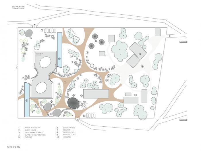 BIM建筑|塞内加尔艺术中心新住宅 / Toshiko Mori BIM建筑|塞内加尔艺术中心新住宅 / Toshiko Mori