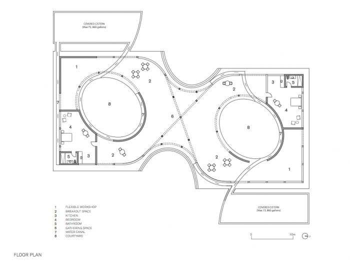 BIM建筑|塞内加尔艺术中心新住宅 / Toshiko Mori BIM建筑|塞内加尔艺术中心新住宅 / Toshiko Mori