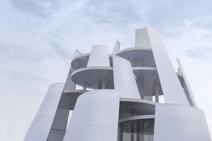 BIM建筑|苍穹之下,何为存在?——时间塔 / 朱小地工作室·BIAD BIM建筑|苍穹之下,何为存在?——时间塔 / 朱小地工作室·BIAD