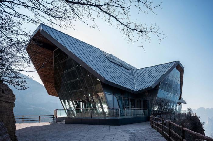 BIM建筑|悬崖上的餐厅 / 天地都市建筑设计 BIM建筑|悬崖上的餐厅 / 天地都市建筑设计