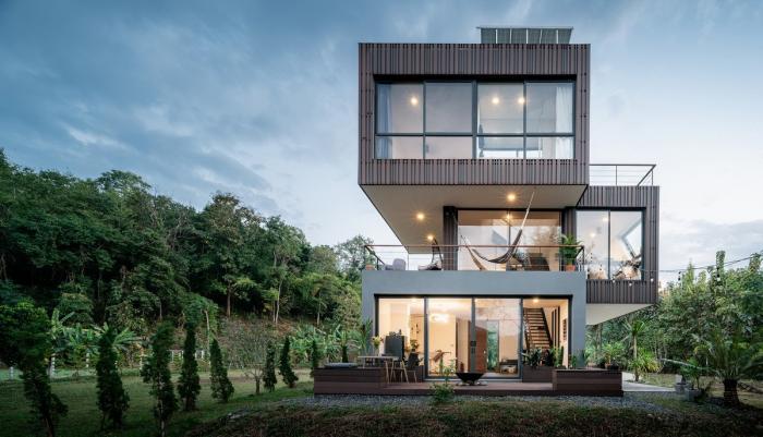 BIM建筑|群山环抱中的雕塑:MHS住宅 / ASWA BIM建筑|群山环抱中的雕塑:MHS住宅 / ASWA