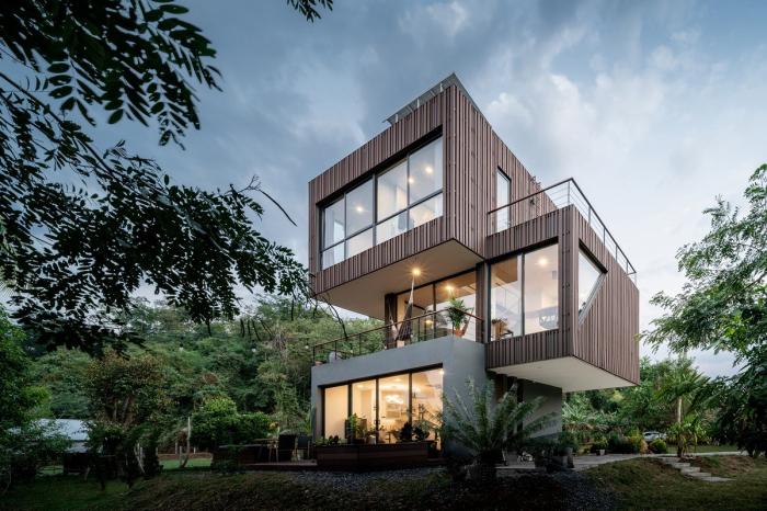 BIM建筑|群山环抱中的雕塑:MHS住宅 / ASWA BIM建筑|群山环抱中的雕塑:MHS住宅 / ASWA