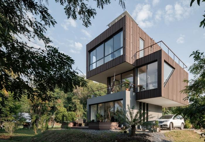 BIM建筑|群山环抱中的雕塑:MHS住宅 / ASWA BIM建筑|群山环抱中的雕塑:MHS住宅 / ASWA