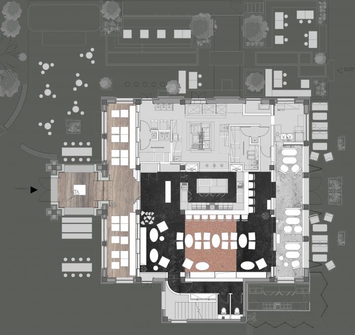 BIM建筑|当时间与温度交织于空间——CHARCOHOL巧客餐厅与鸡尾酒吧 / 八荒设计 BIM建筑|当时间与温度交织于空间——CHARCOHOL巧客餐厅与鸡尾酒吧 / 八荒设计