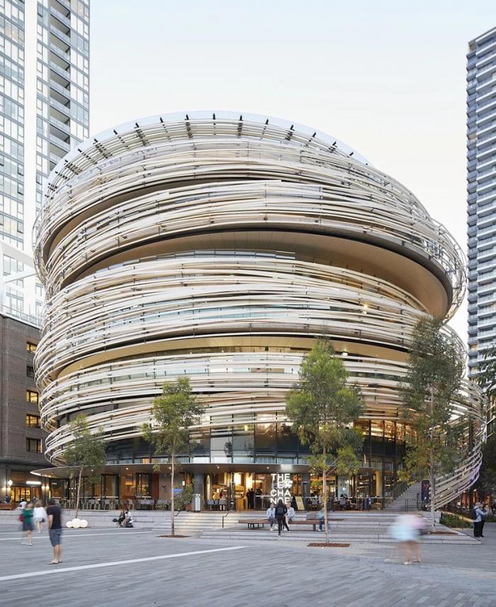 BIM建筑|曲线木屏环绕的雕塑:悉尼交易所 / 隈研吾建筑都市设计事务所 BIM建筑|曲线木屏环绕的雕塑:悉尼交易所 / 隈研吾建筑都市设计事务所