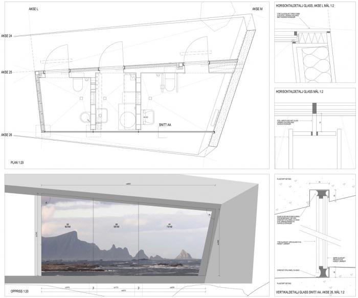 BIM建筑|在折叠混凝土上观海:错乱岩层上的游客中心 / MORFEUS arkitekter BIM建筑|在折叠混凝土上观海:错乱岩层上的游客中心 / MORFEUS arkitekter