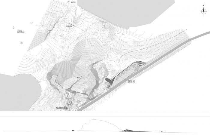 BIM建筑|在折叠混凝土上观海:错乱岩层上的游客中心 / MORFEUS arkitekter BIM建筑|在折叠混凝土上观海:错乱岩层上的游客中心 / MORFEUS arkitekter