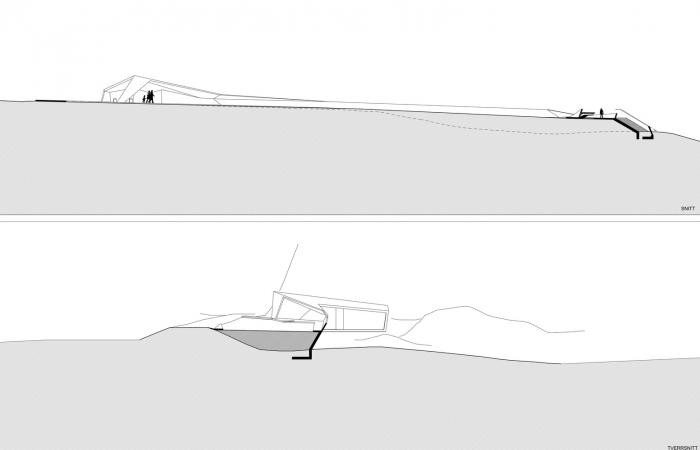 BIM建筑|在折叠混凝土上观海:错乱岩层上的游客中心 / MORFEUS arkitekter BIM建筑|在折叠混凝土上观海:错乱岩层上的游客中心 / MORFEUS arkitekter