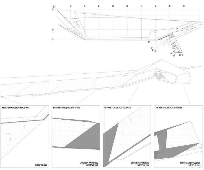 BIM建筑|在折叠混凝土上观海:错乱岩层上的游客中心 / MORFEUS arkitekter BIM建筑|在折叠混凝土上观海:错乱岩层上的游客中心 / MORFEUS arkitekter