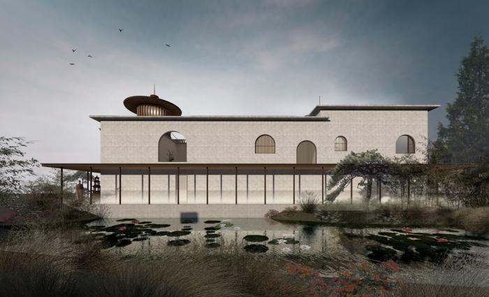 BIM建筑|于空灵之处,觅得静修:江苏扬州观音院 / 上海善祥建筑设计 BIM建筑|于空灵之处,觅得静修:江苏扬州观音院 / 上海善祥建筑设计
