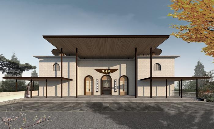 BIM建筑|于空灵之处,觅得静修:江苏扬州观音院 / 上海善祥建筑设计 BIM建筑|于空灵之处,觅得静修:江苏扬州观音院 / 上海善祥建筑设计