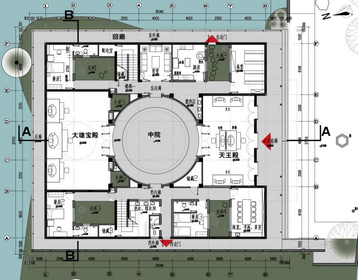 BIM建筑|于空灵之处,觅得静修:江苏扬州观音院 / 上海善祥建筑设计 BIM建筑|于空灵之处,觅得静修:江苏扬州观音院 / 上海善祥建筑设计