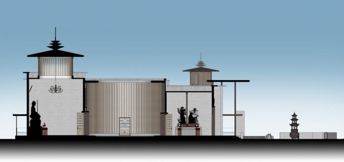 BIM建筑|于空灵之处,觅得静修:江苏扬州观音院 / 上海善祥建筑设计 BIM建筑|于空灵之处,觅得静修:江苏扬州观音院 / 上海善祥建筑设计