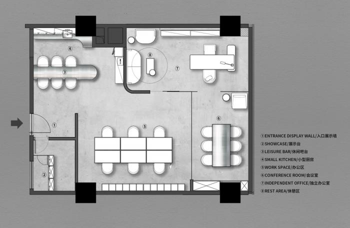 BIM建筑|一次与材质的对话,将回忆延续的空间之旅 / 卧野空间设计事务所 BIM建筑|一次与材质的对话,将回忆延续的空间之旅 / 卧野空间设计事务所