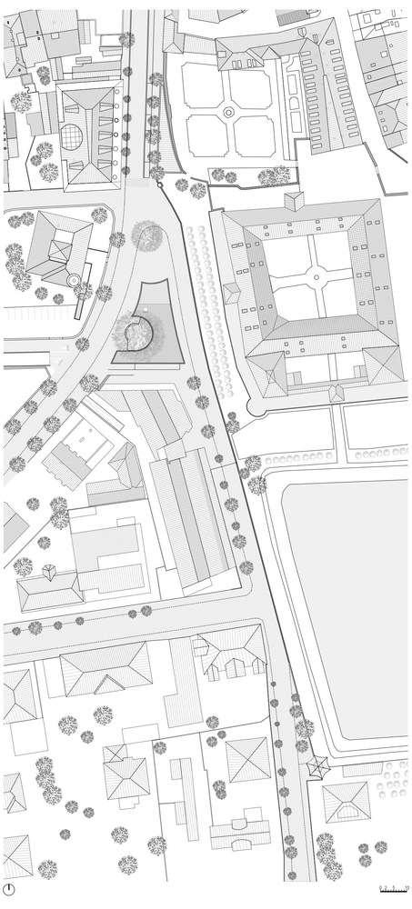 BIM建筑|融合古典,调皮地飞动——环抱老树的游客中心 / MoDusArchitects BIM建筑|融合古典,调皮地飞动——环抱老树的游客中心 / MoDusArchitects