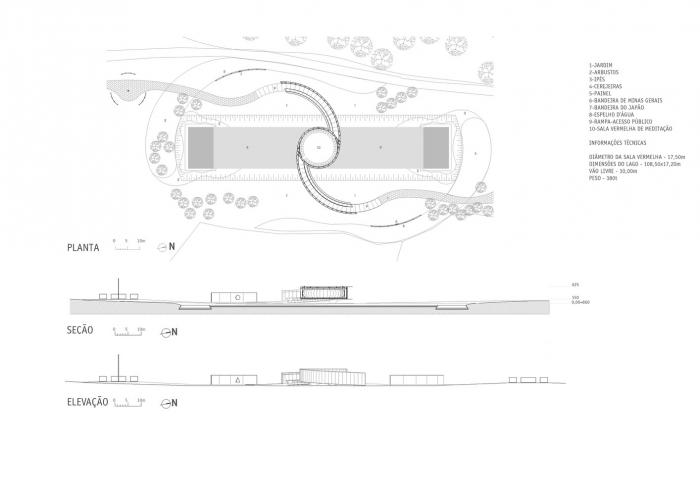 BIM建筑|宛如一条飘逸的纯白丝带:日本移民博物馆 / Gustavo Penna BIM建筑|宛如一条飘逸的纯白丝带:日本移民博物馆 / Gustavo Penna