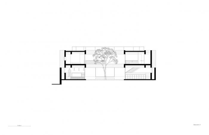 BIM建筑|未完成的废墟感——墨西哥八梁宅 / Covachita Taller BIM建筑|未完成的废墟感——墨西哥八梁宅 / Covachita Taller