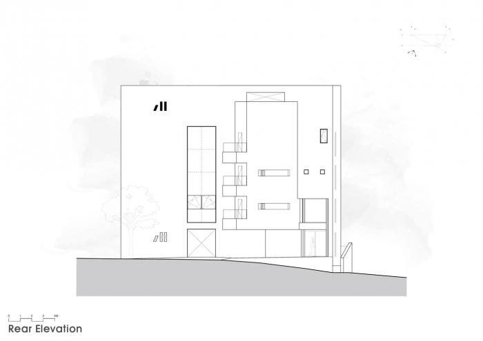 BIM建筑|混凝土构筑的抽象几何空间:Atelier 11办公楼 / Atelier 11 BIM建筑|混凝土构筑的抽象几何空间:Atelier 11办公楼 / Atelier 11