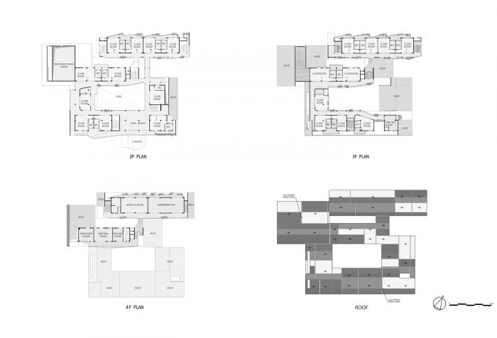 BIM建筑|五彩斑斓,互相嵌套的“山坡‘幼儿园 / 1+1>2 BIM建筑|五彩斑斓,互相嵌套的“山坡‘幼儿园 / 1+1>2