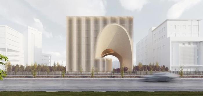 BIM建筑|曲线动感,不朽的雕塑:马什哈德建筑工程组织总部 / Nextoffice BIM建筑|曲线动感,不朽的雕塑:马什哈德建筑工程组织总部 / Nextoffice